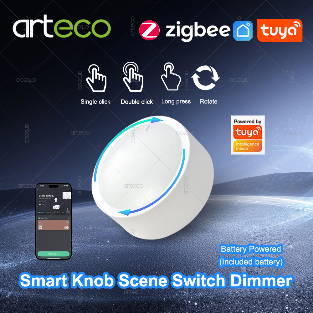 Home Automation Diy - Tuya ZigBee Smart Knob Switch DIY