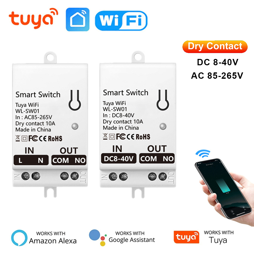 Home Automation Diy - Tuya WiFi Smart Switch Module Dry