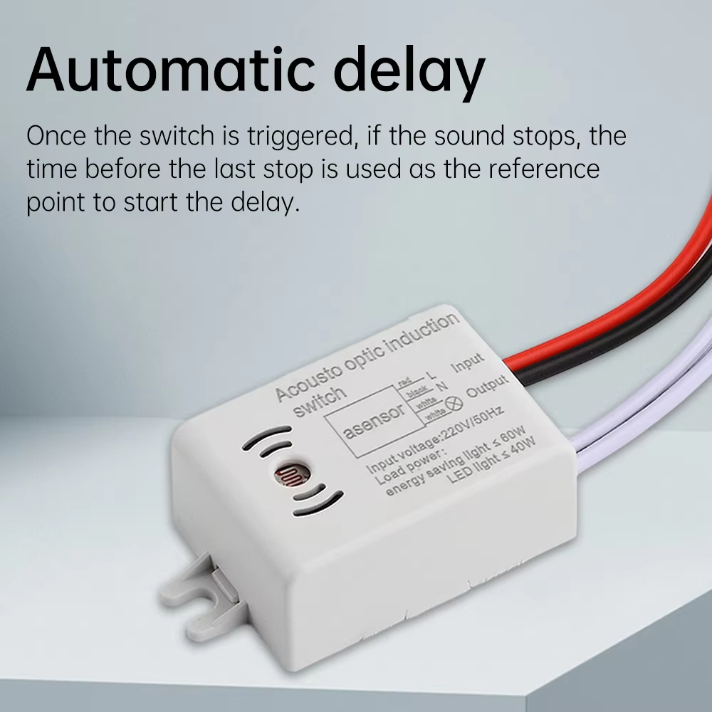 Sound Voice Sensor Switch Smar – обзор и цена Home Automation Industry