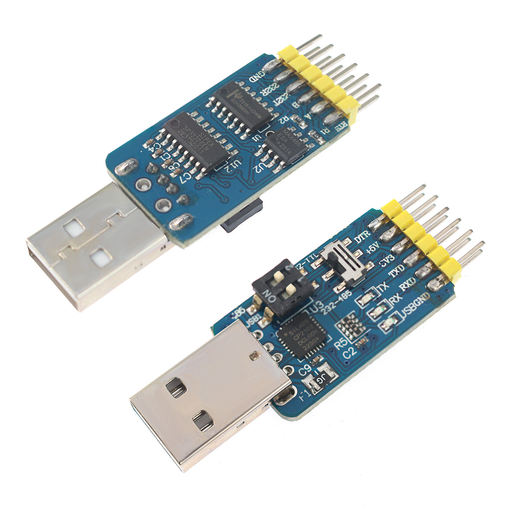 6 in 1 USB Serial Adapter CP21 – обзор и цена Level Shifter 3.3V
