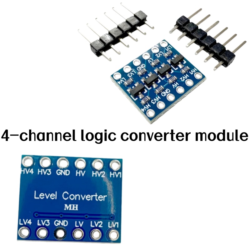 4-Channel Logic Level Converte – обзор и цена Level Shifter 3.3V
