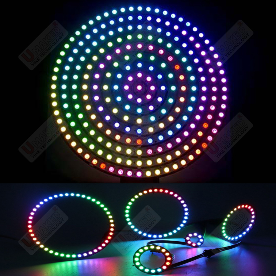 2pcs WS2812B Individually Addr – обзор и цена Rgb Led Matrix 8X8
