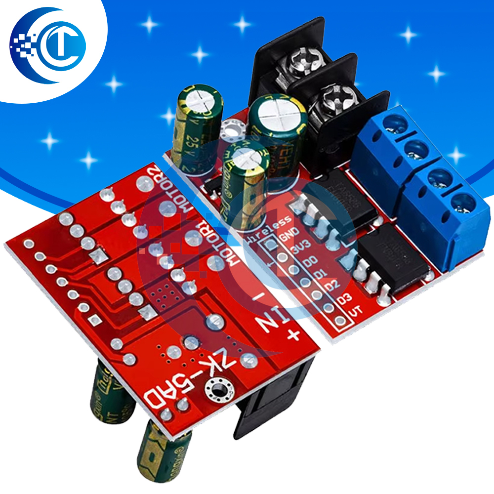 Dual DC Motor Driver Module (D – обзор и цена Level Shifter 3.3V