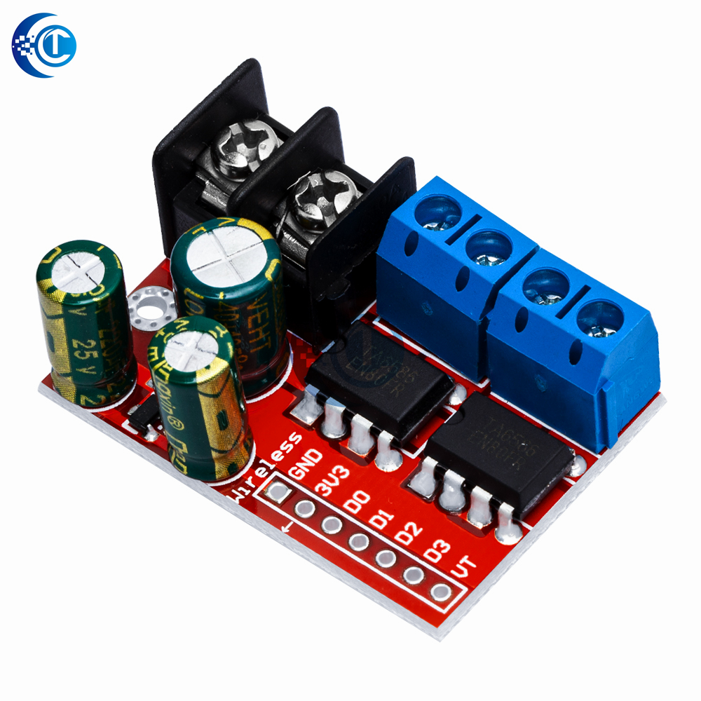 Dual DC Motor Driver Module (D – обзор и цена Level Shifter 3.3V