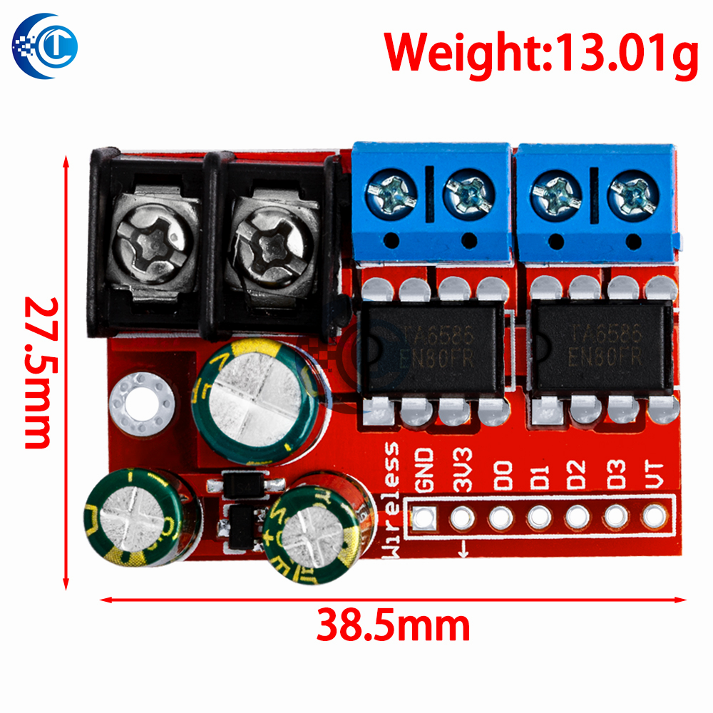 Dual DC Motor Driver Module (D – обзор и цена Level Shifter 3.3V