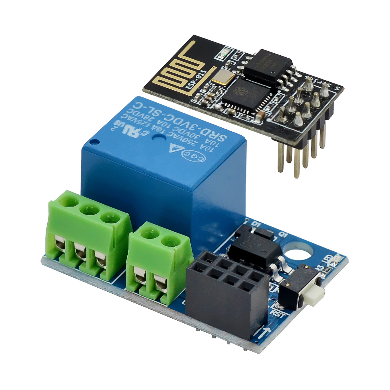 ESP-01S WiFi Relay Module 5V 1 – обзор и цена Home Automation Diy Kit