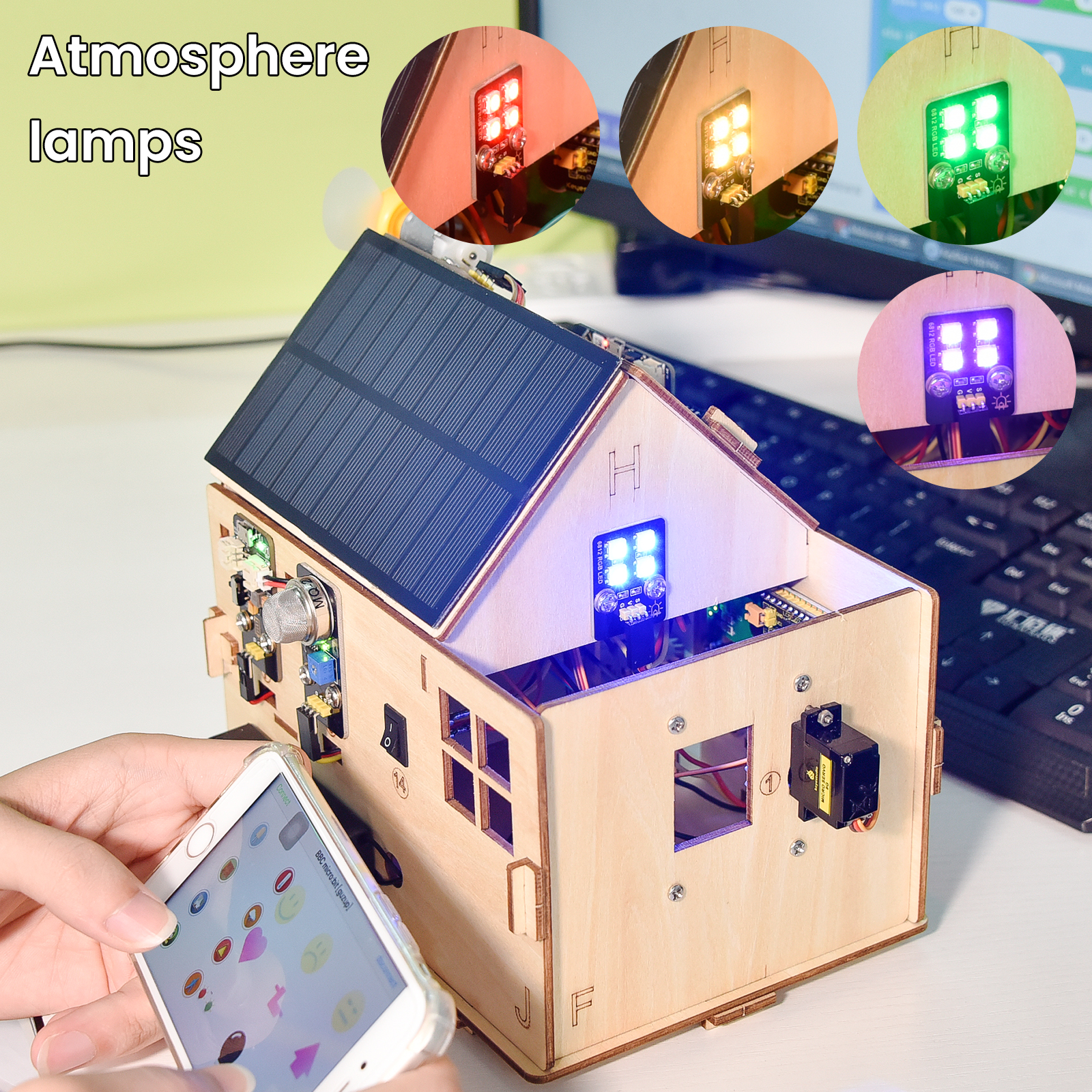 Keyestudio STEM Microbit V2 Sm – обзор и цена Home Automation Diy Kit