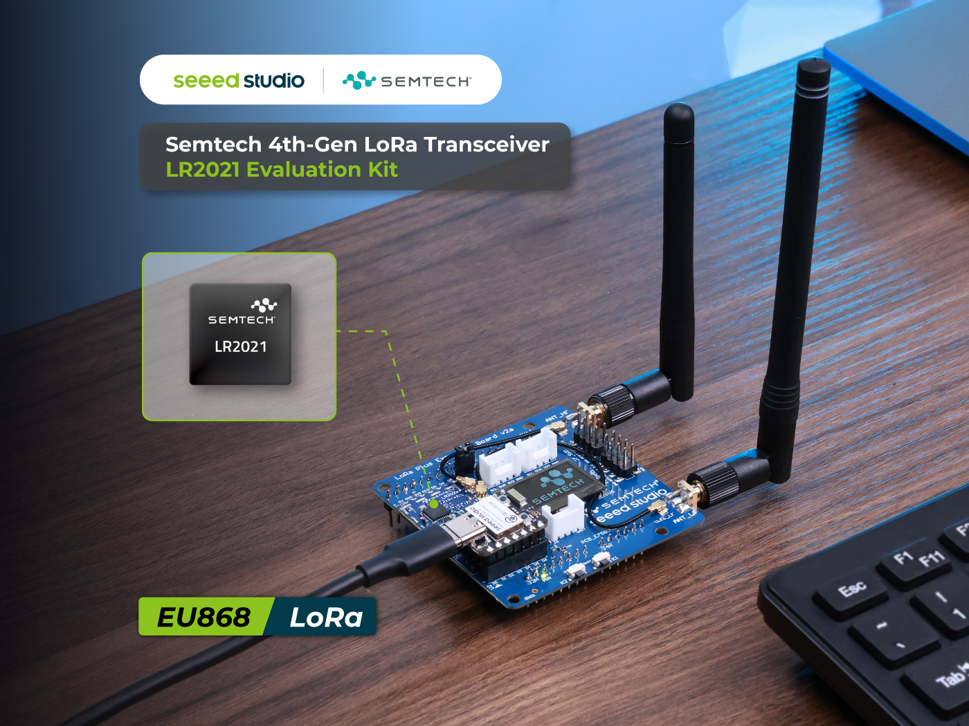 868MHz Semtech LR2021 LoRa Plu – обзор и цена Home Automation Arduino