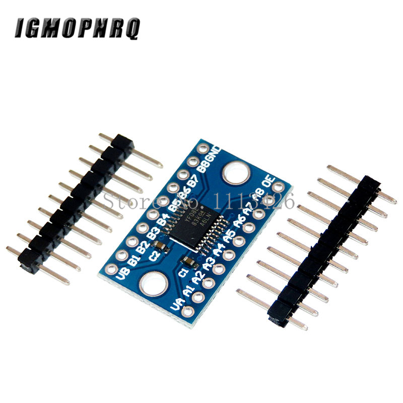5pcs TXS0108E 8 Channel Logic  – обзор и цена Level Shifter 3.3V