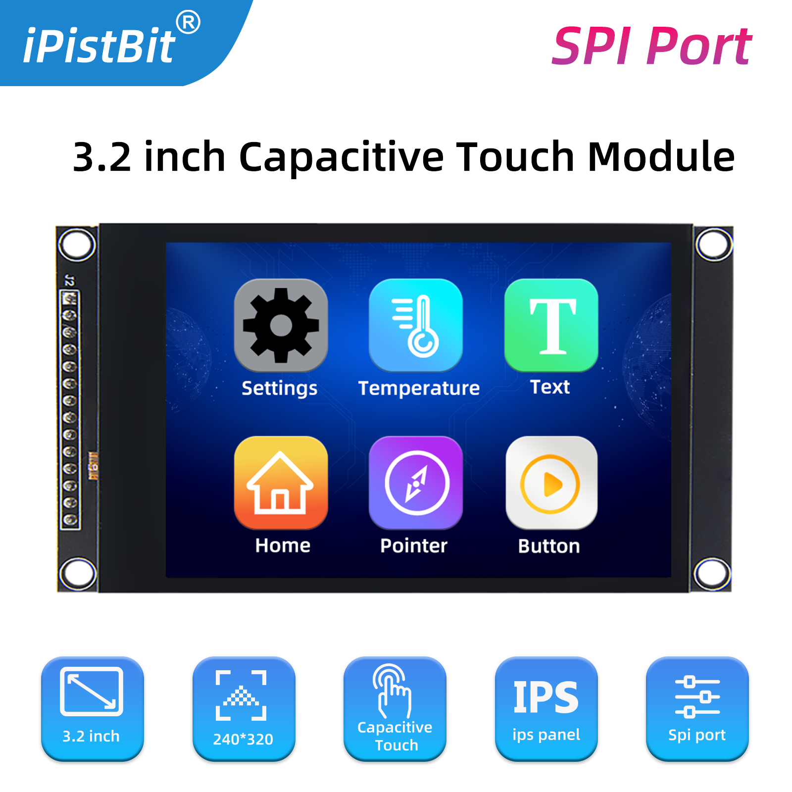 3.2inch SPI TFT LCD Screen Col – обзор и цена Home Automation Arduino