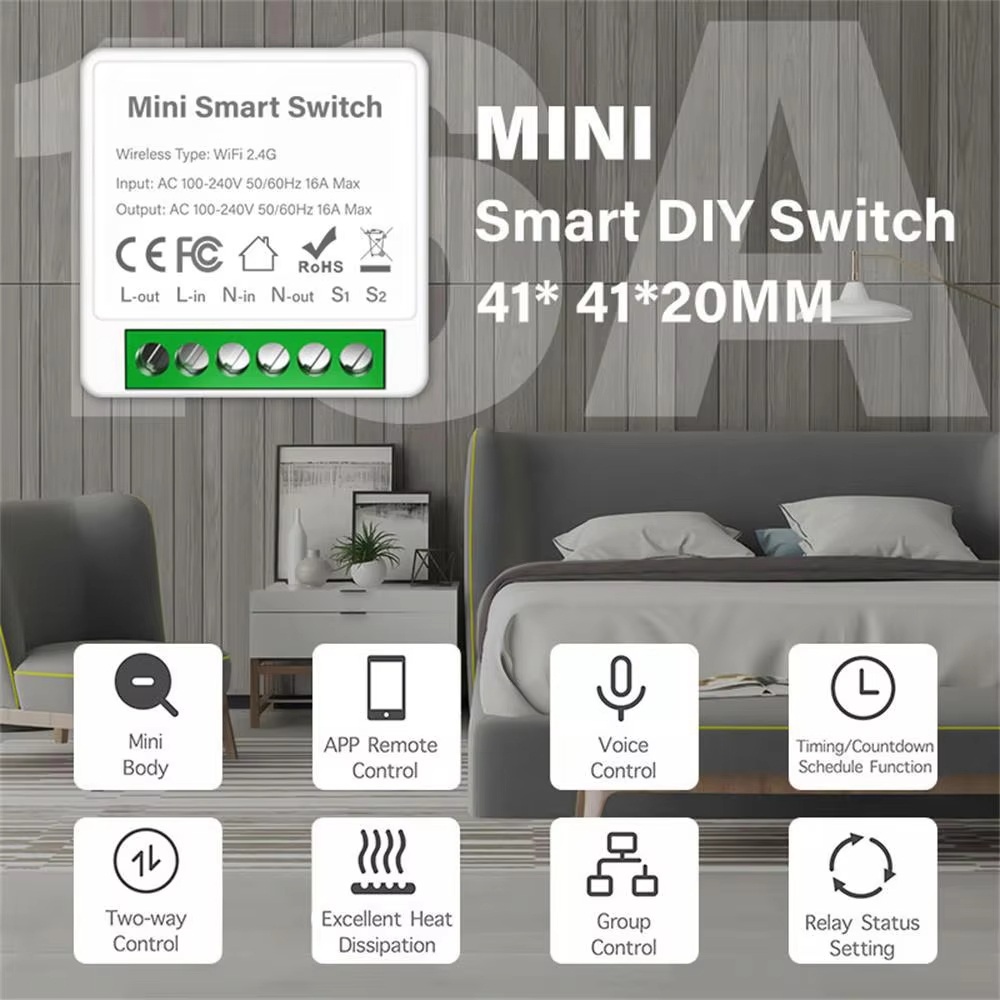 WiFi Zigbee3.0 Mini Smart DIY  – обзор и цена Diy Home Automation Controller