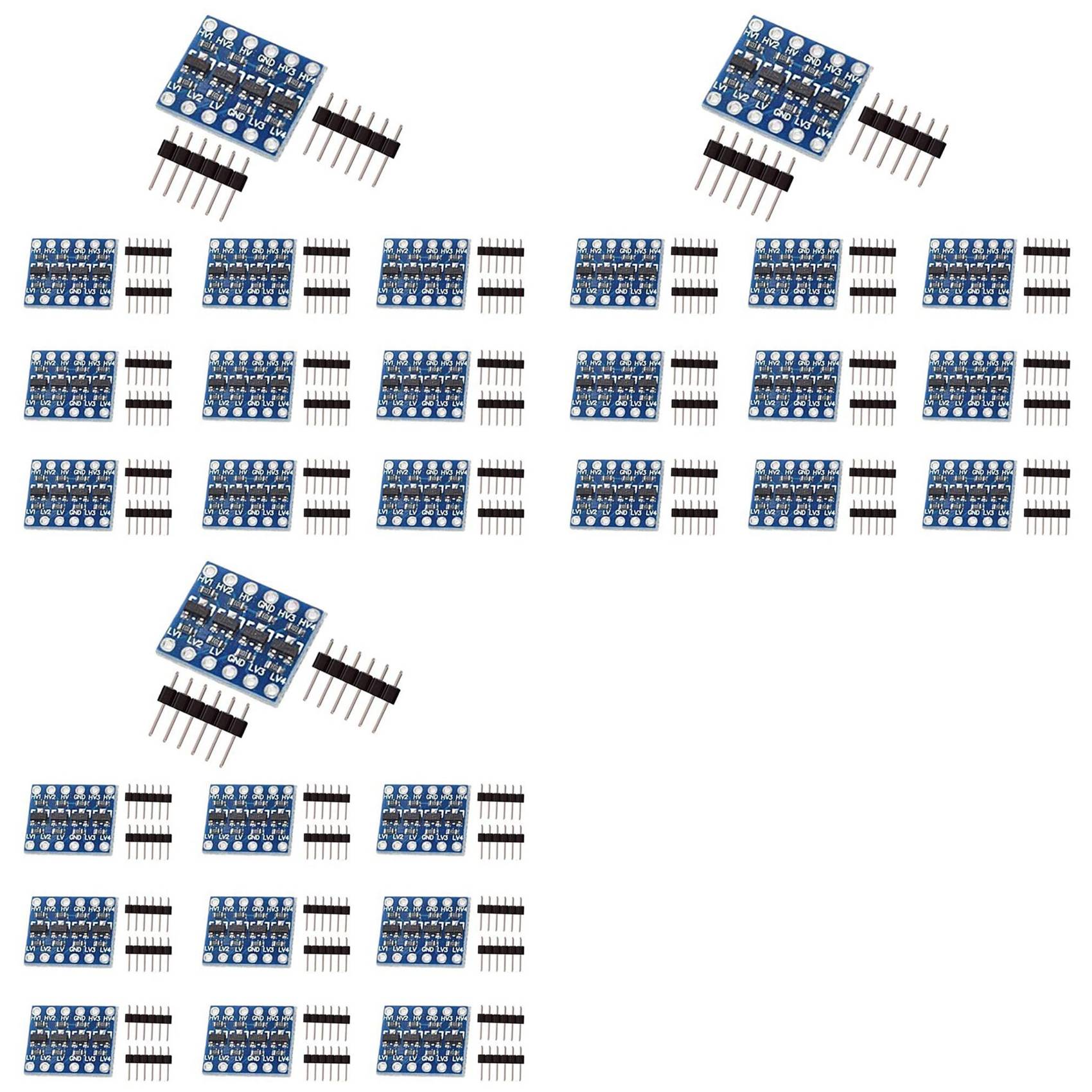 JABS-30Pcs 4 Channel IIC I2C L – обзор и цена Level Shifter 3.3V