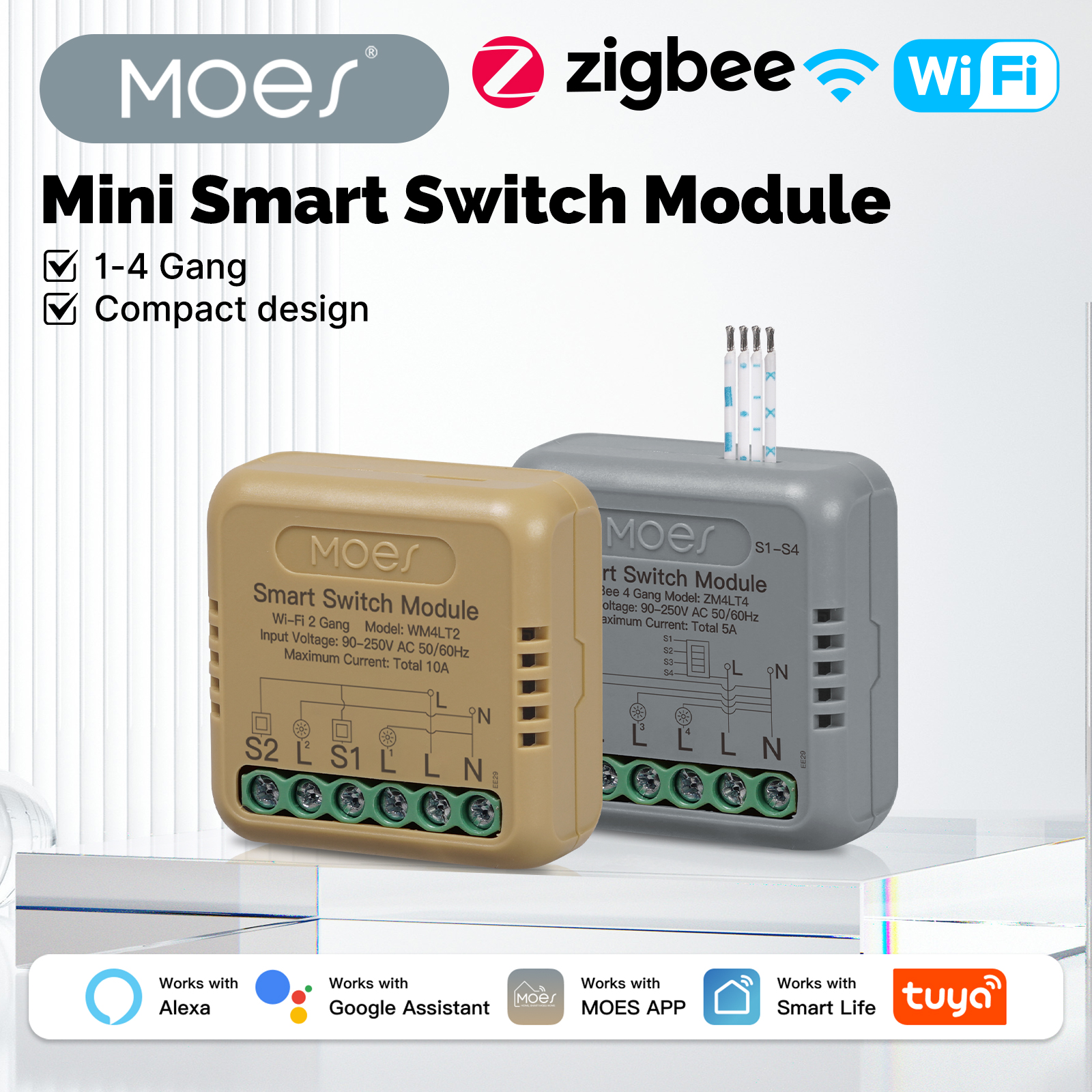 MOES Tuya WiFi Zigbee Mini DIY – обзор и цена Home Automation Diy