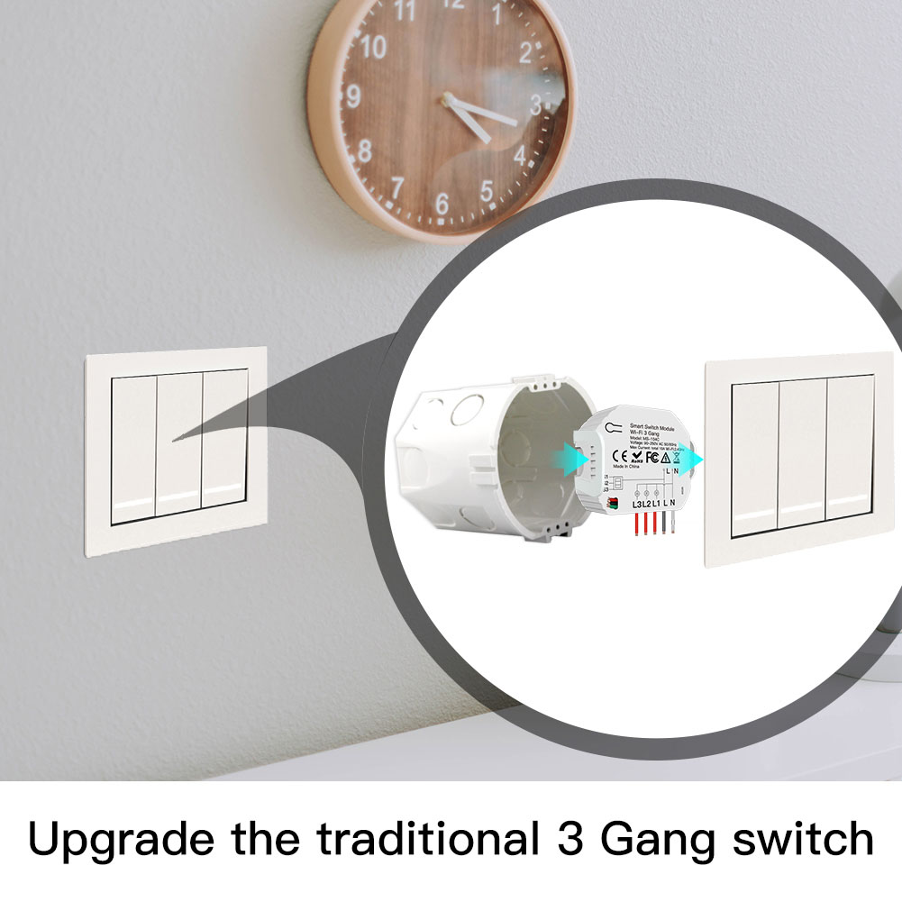 Wifi 3Gang 1/2 Way Mini DIY Li – обзор и цена Diy Home Automation Controller