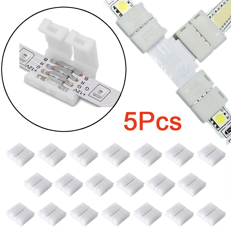 5pcs 4PIN 8mm Led Connector L  – обзор и цена Rgb Led Matrix 8X8
