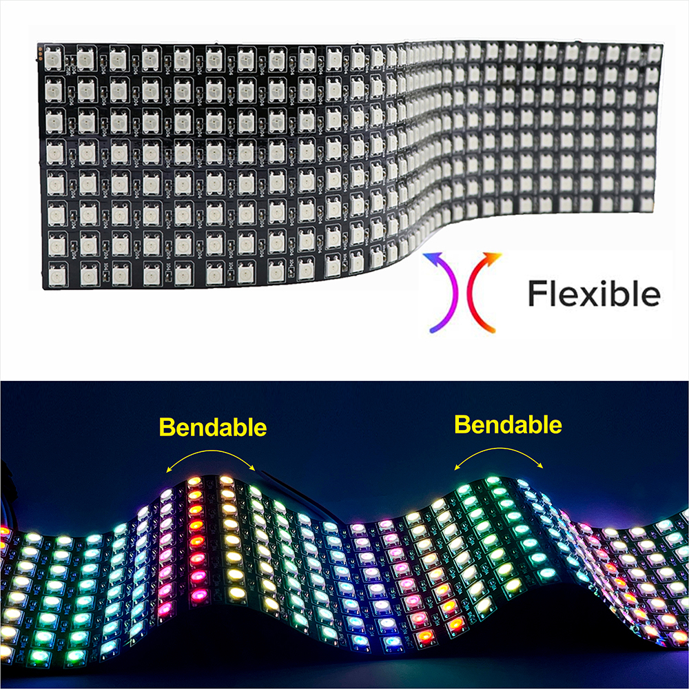 LED USB 28Keys 2.4G Controller – обзор и цена Rgb Led Matrix 8X8