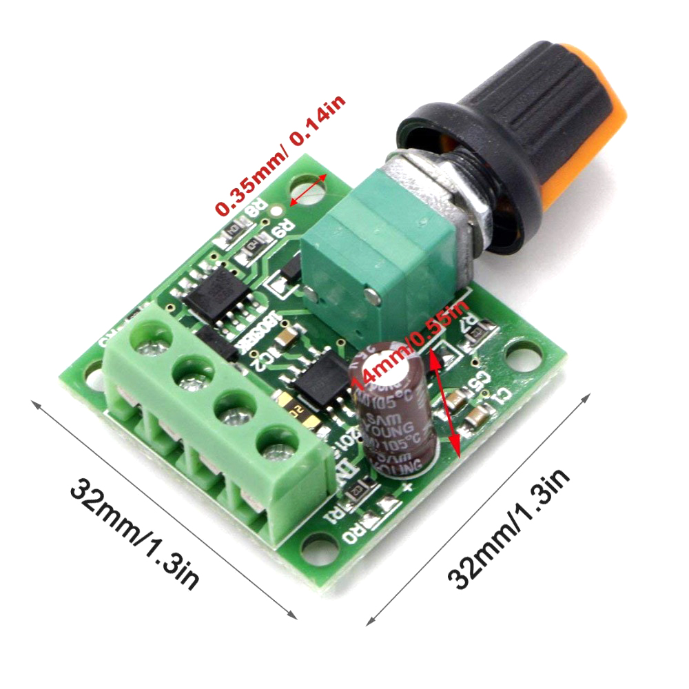DC 1.8V 3V 5V 6V 12V 2A PWM Mo – обзор и цена Level Shifter 3.3V