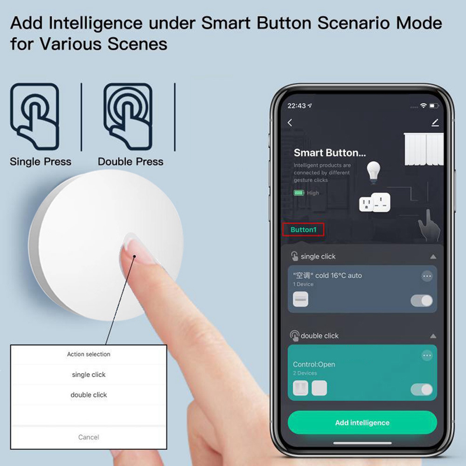 Zigbee Smart Knob Scene Switch – обзор и цена Diy Smart Home Automation Devices