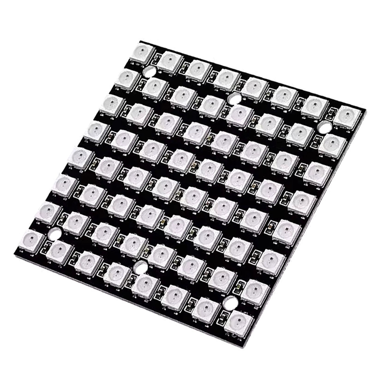 【FLASH DEAL】3X WS2812 LED 5050 – обзор и цена Rgb Led Matrix 8X8