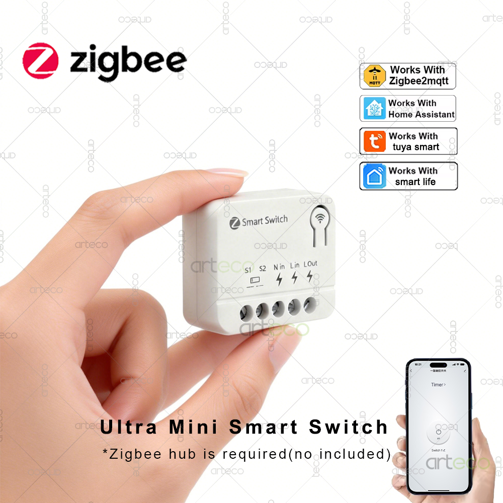 Zigbee Mini Breaker DIY Smart  – обзор и цена Home Automation Diy