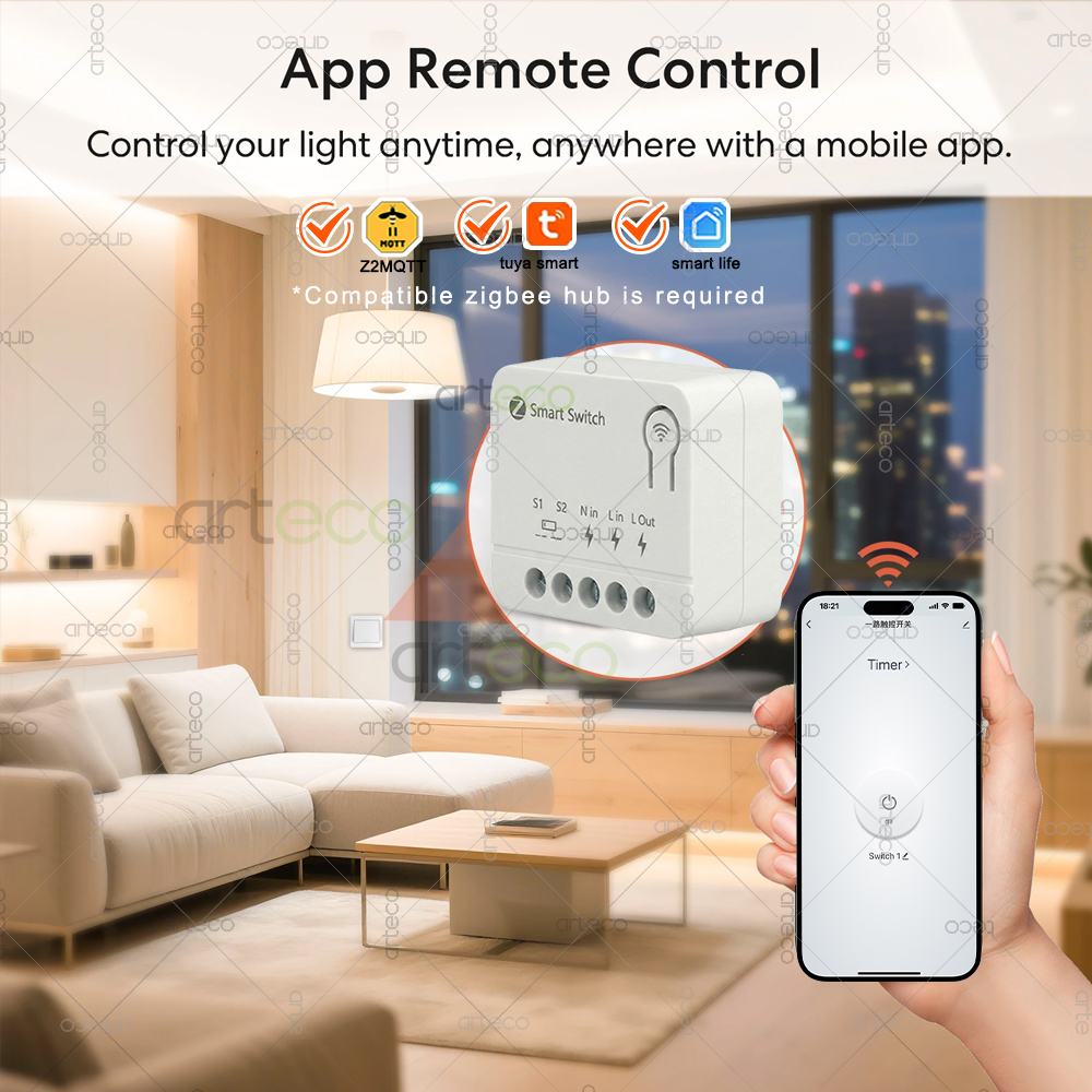 Zigbee Mini Breaker DIY Smart  – обзор и цена Home Automation Diy